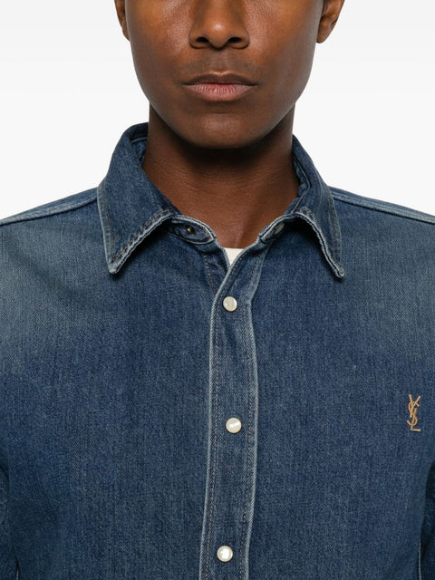 Saint Laurent Denim cotton shirt