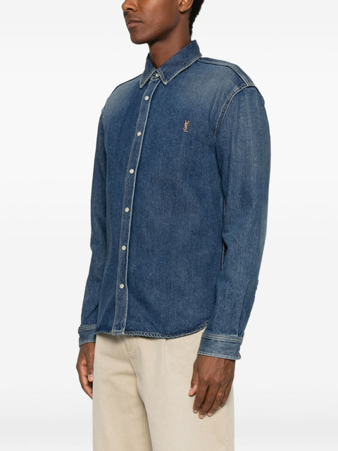 Saint Laurent Denim cotton shirt