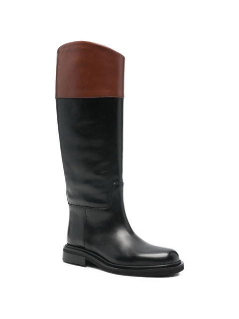 POEVE Ala leather boots