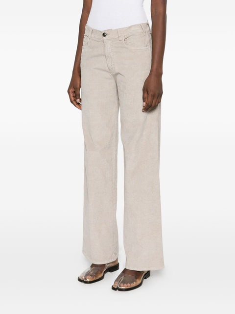 White Sand Cotton blend trousers