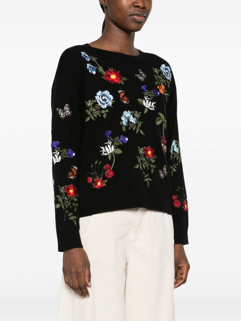 Alice + Olivia Teanna wool blend sweater
