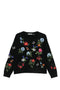 Alice + Olivia Teanna wool blend sweater