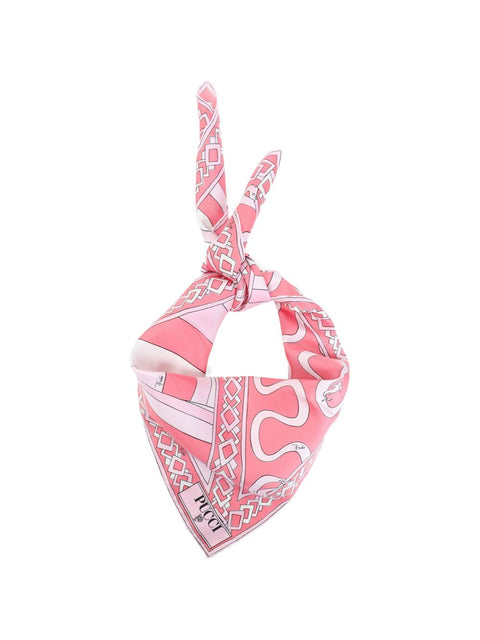 Pucci Printed silk foulard