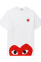 Comme Des Garcons Red Heart cotton t-shirt