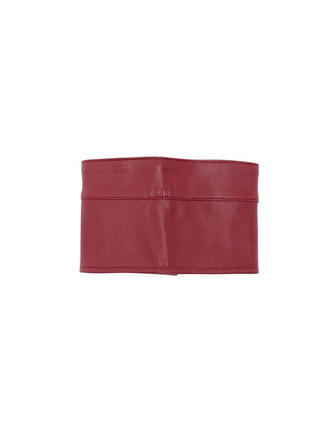 MRZ Faux leather collar