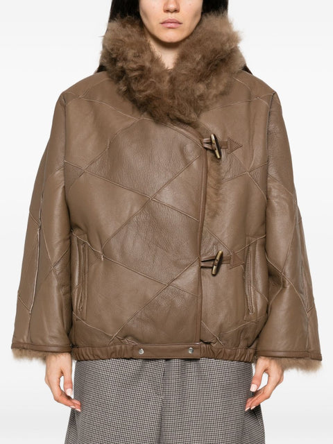 ENVELOPE 1976 Reversible leather jacket