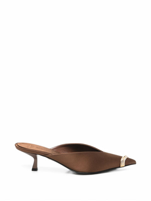 Giuseppe Zanotti Leather heeled mules