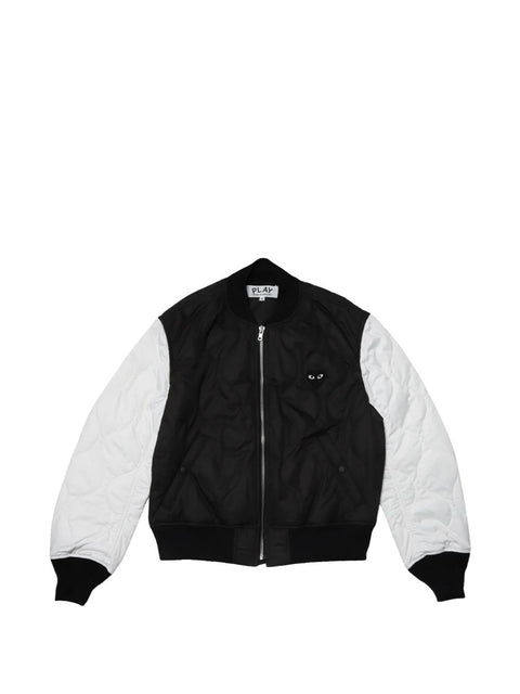Comme Des Garcons Black Emblem bomber jacket