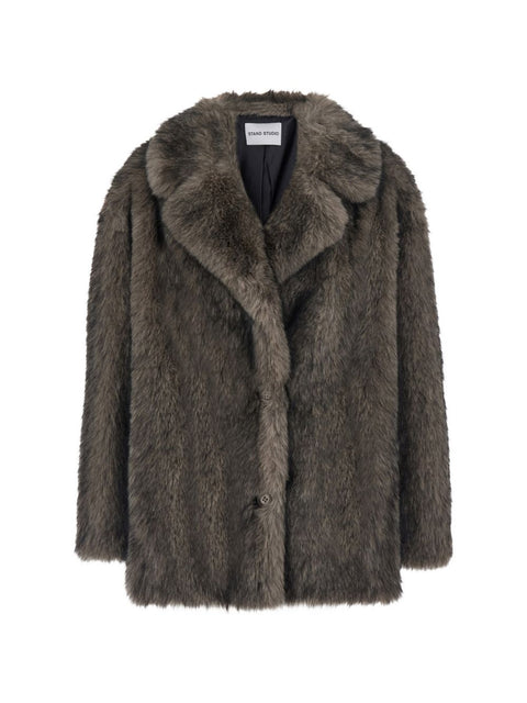 Stand Studio Angelika faux fux coat