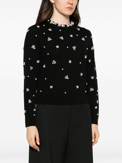 Alice + Olivia Carolee crewneck sweater
