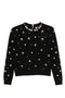 Alice + Olivia Carolee crewneck sweater