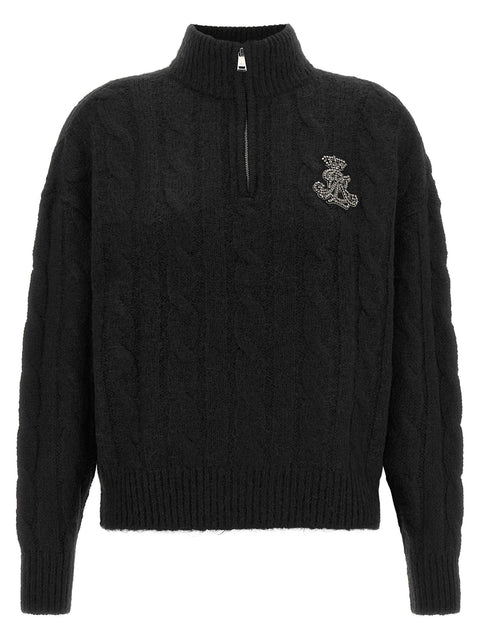Lauren Ralph Lauren Jewel Logo Sweater