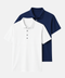Buki Cinqo Polo 2-Pack - White/Navy