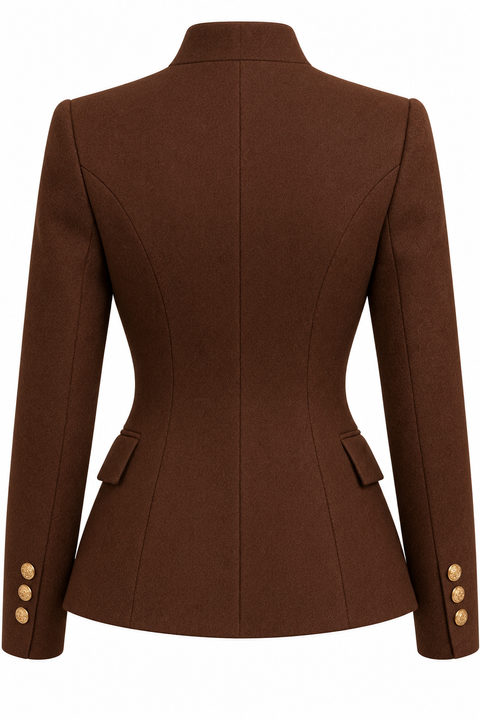 ASYMMETRICAL TAILORED BLAZER