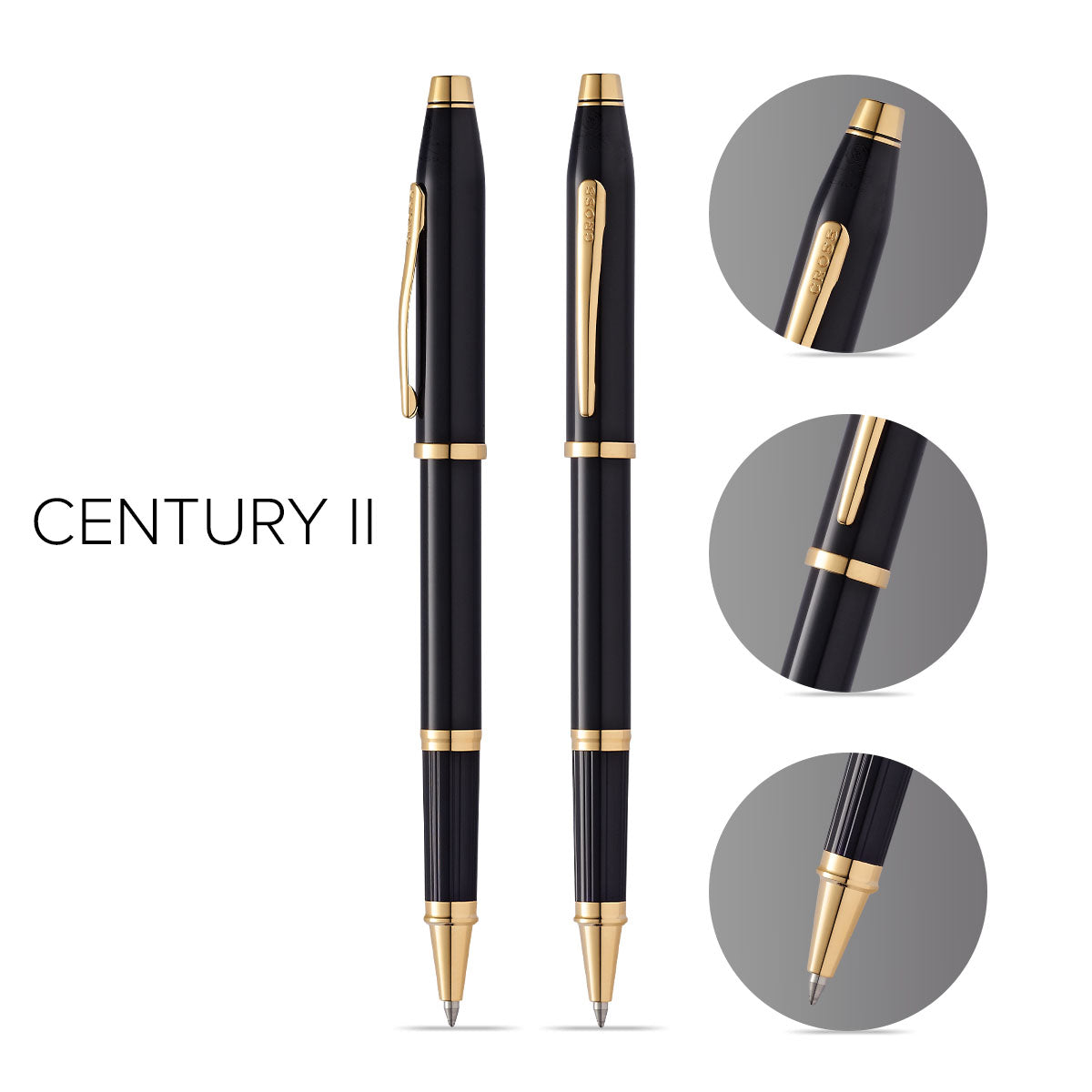 Century® II Classic Black Rollerball Pen