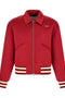Second/Layer Aces Satin Club Bomber Jacket