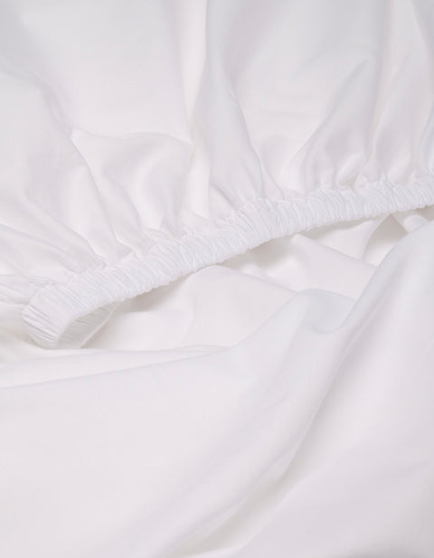 Soft-Wash Cotton Fitted Sheet