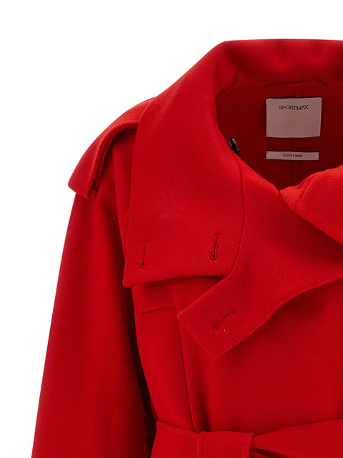 Sportmax Bouquet1234 Trench Coat