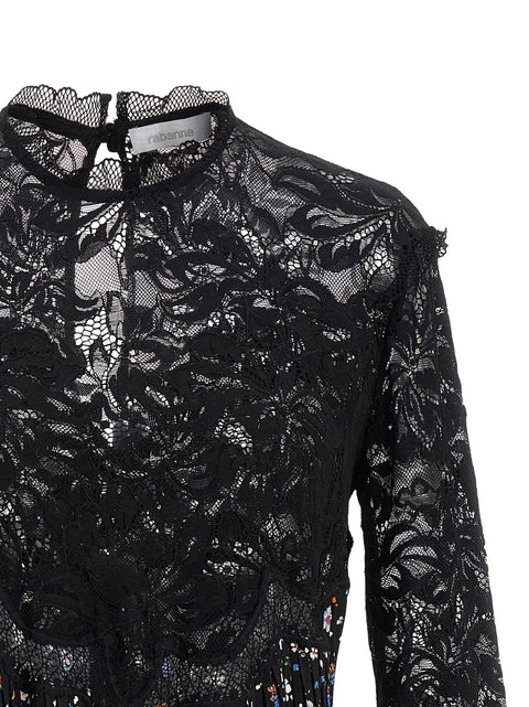 Paco Rabanne Floral Lace Dress