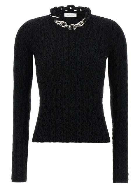 Paco Rabanne Necklace Sweater