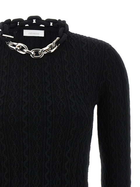 Paco Rabanne Necklace Sweater