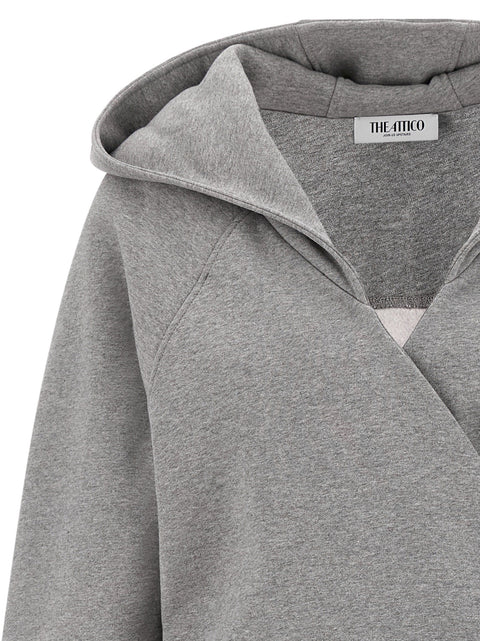 The Attico Hooded Dress