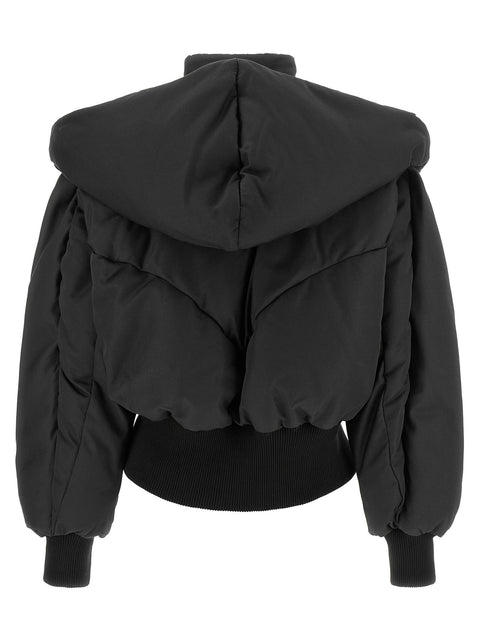 The Attico Convertible Neck Down Jacket
