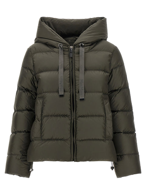Max Mara The Cube Green Oceano Down Jacket