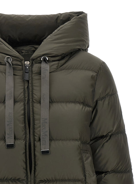 Max Mara The Cube Green Oceano Down Jacket