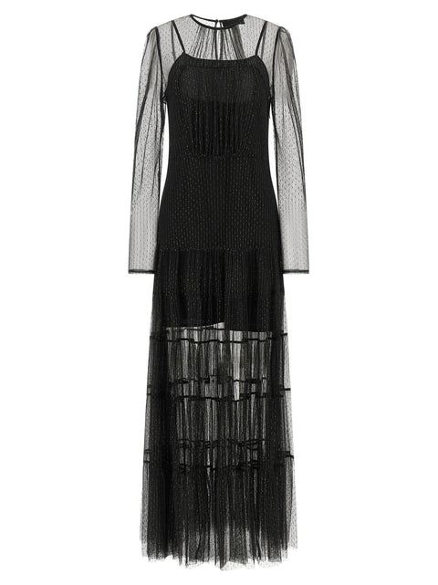 Twin Set Lamé Thread Dress