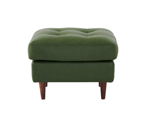 Alessandra Modern Contemporary Eco Leather Arm Chair - Green