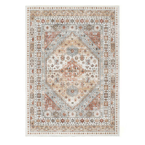 Serapi Collection Area Rug Ultra Soft Washable Rug, Non Slip Area Rug Indoor, Stain Resistant Rugs for Living Room Bedroom Vintage Home Decor