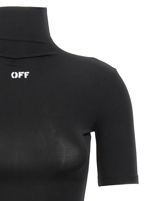 Off White Off Stamp Logo Stencil T-shirt