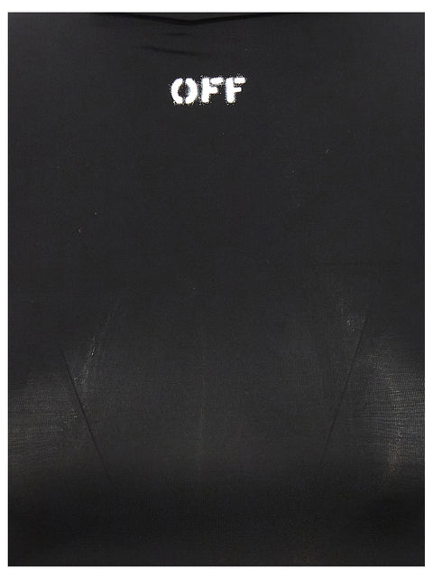 Off White Off Stamp Logo Stencil T-shirt