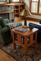Mission Oak Slat End Table - Michael's Cherry (MC1)