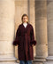 Wool-Blend Coat with Removable Faux-Fur Cuffs