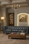Century Chesterfield Sofa - Slate Leather
