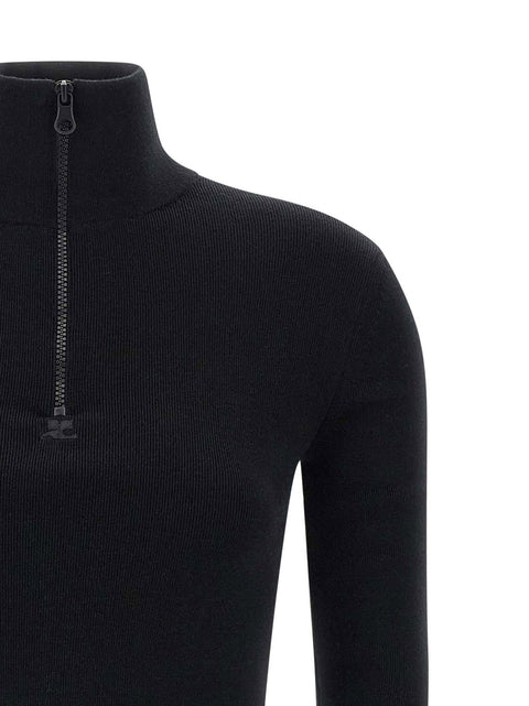 Courreges Wool Knit Dress