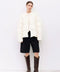 The Mila Jacket | Puffer Jacket with Neck Tie Detail