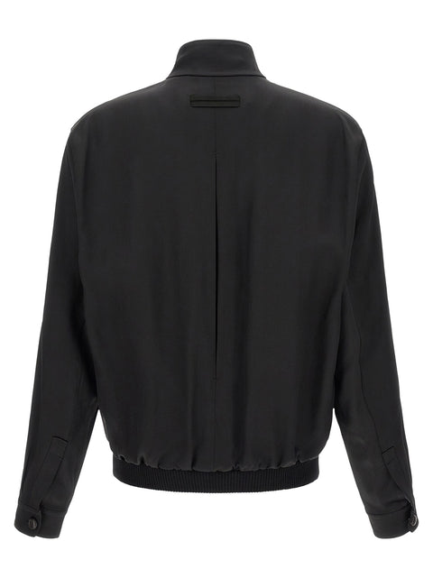 Zegna Mulberry Silk Sweatshirt