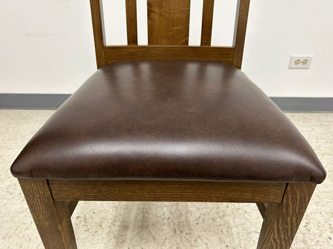 Mission Quarter Sawn Oak Square Dining Table Set - 42"
