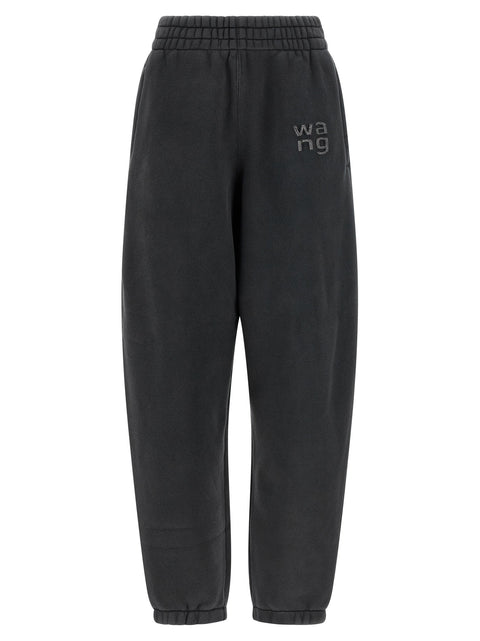 T By Alexander Wang Hotfix Logo Joggers
