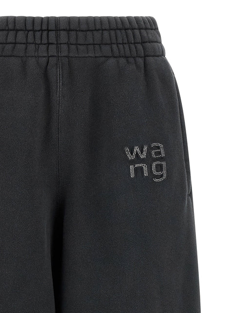 T By Alexander Wang Hotfix Logo Joggers