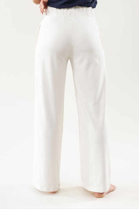 Women's Brushed Bamboo Wide Leg Pull-On Pant