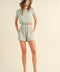Cotton Gauze Short Set - Mint