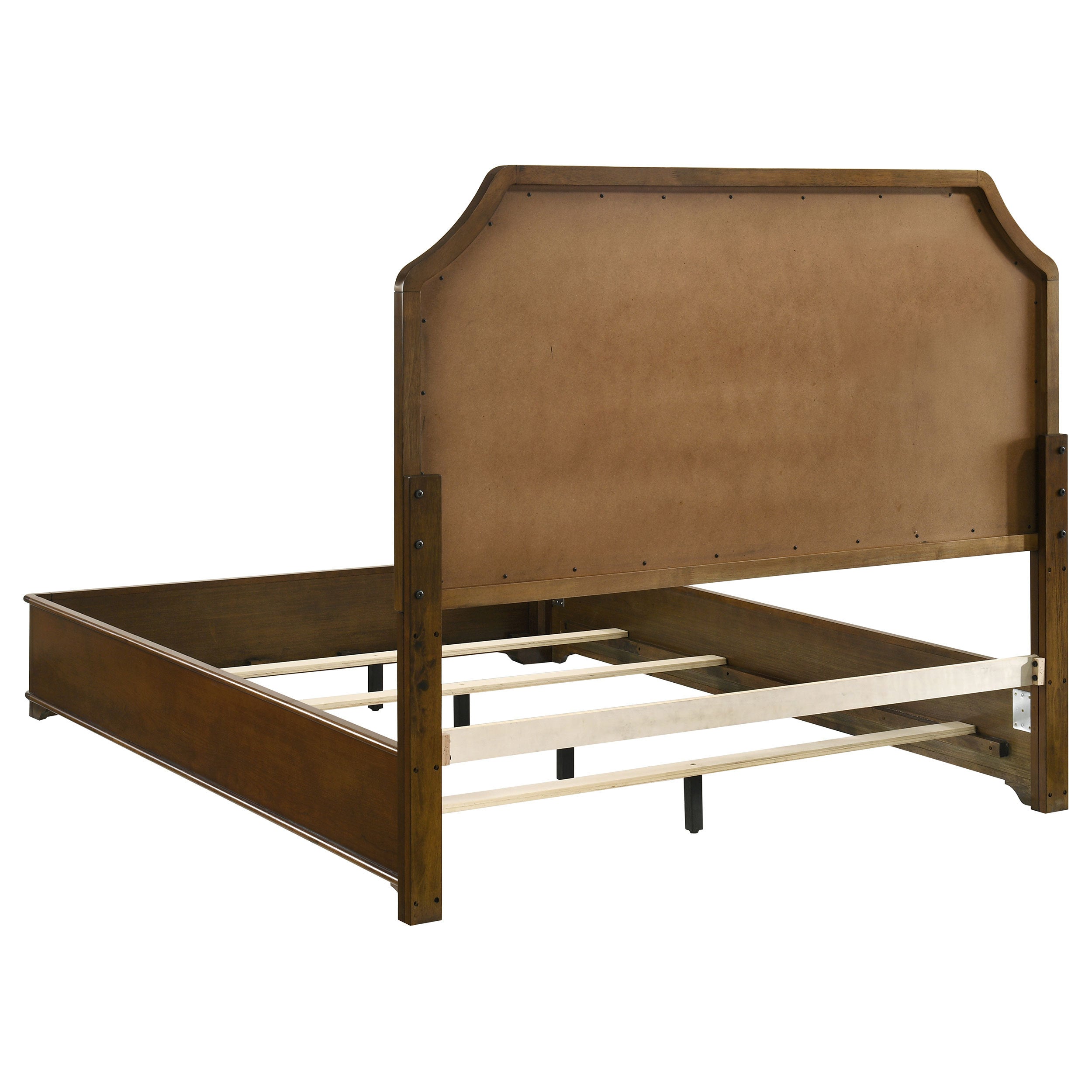 5-Piece Queen Bedroom Set with Upholstered Headboard, Dresser, Mirror, Chest &amp; Nightstand
