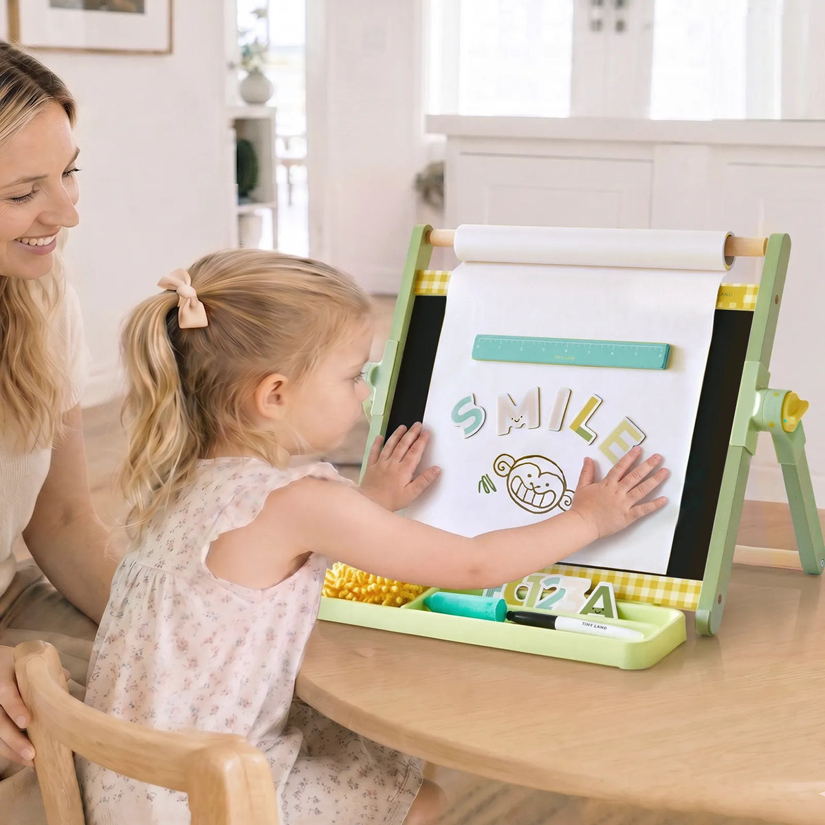 Tiny Land® Double-Sided Magnetic Tabletop Easel
