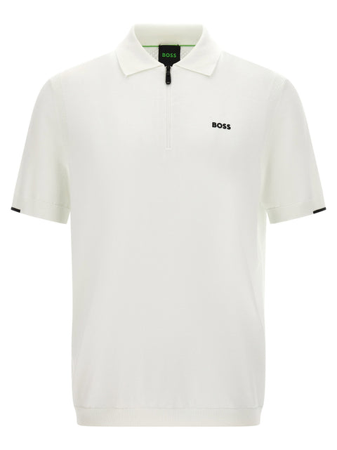 Hugo Boss White Ever-x Polo Shirt