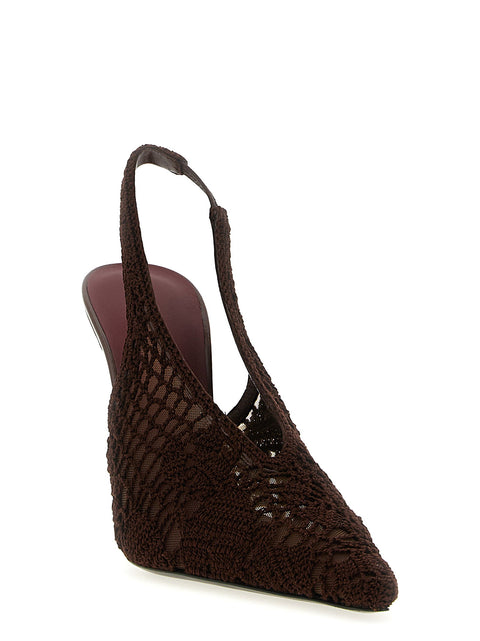 Magda Butrym Crochet Slingback