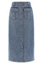 Zimmermann Denim Pencil Skirt